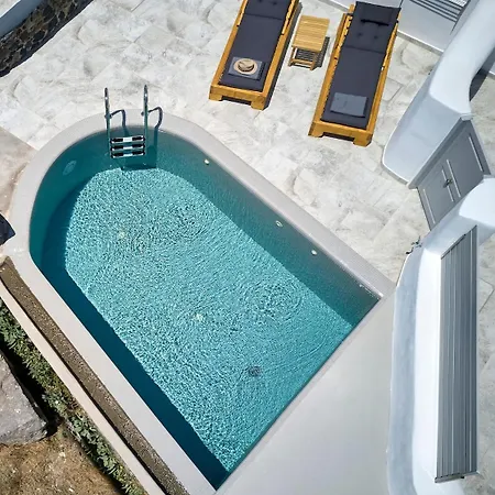 아파트 Executive 3-bedroom Terboki With Pool 산토리니